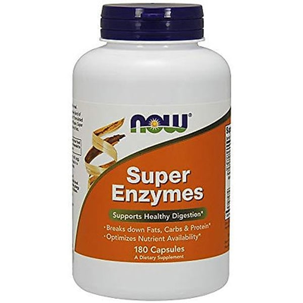Viên Uống Hỗ Trợ Hệ Tiêu Hóa Super Enzymes của Now Foods