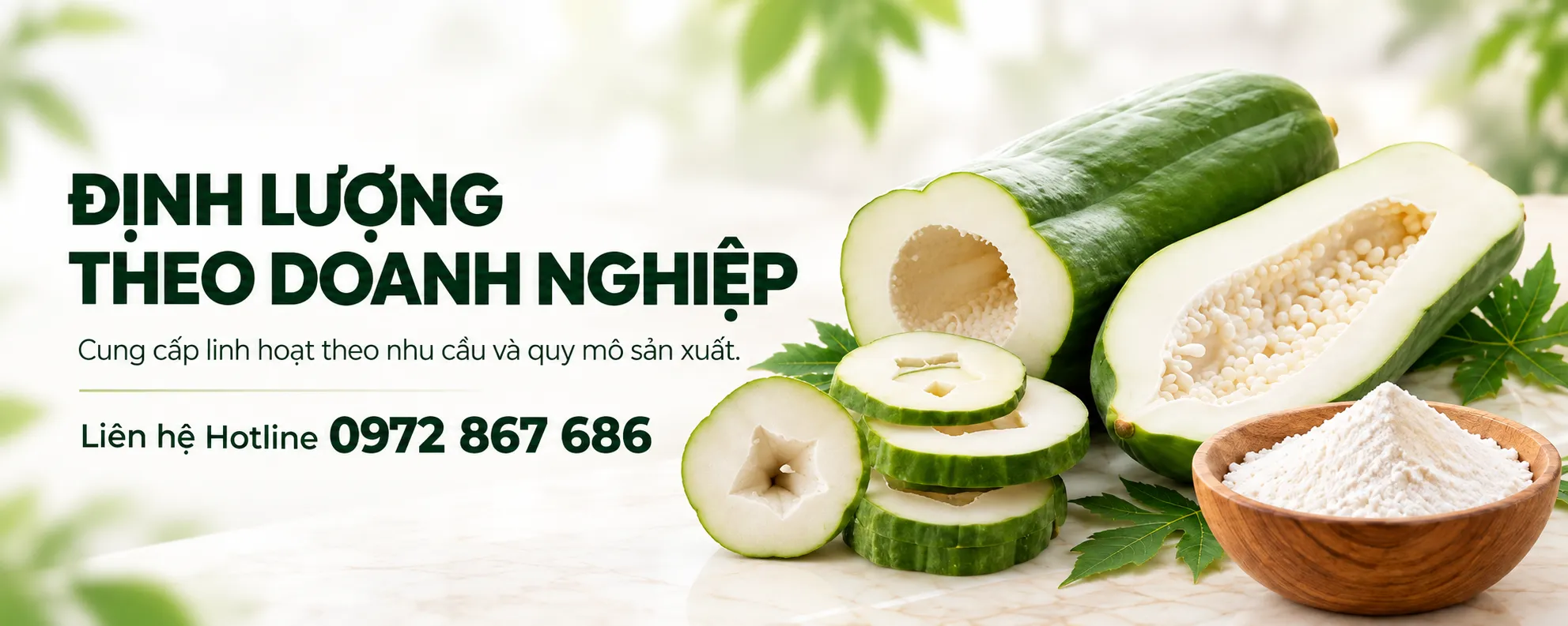 Papain định lượng theo Doanh nghiệp 1