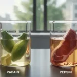 Papain khác gì với pepsin? So sánh chi tiết hai loại enzyme protease